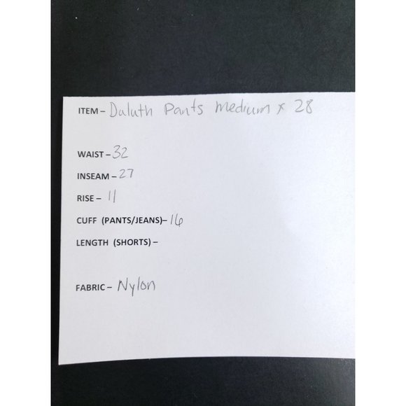 Duluth Trading Cargo Pants Men's Size Medium x 28 Tan Gusseted - Picture 9 of 10